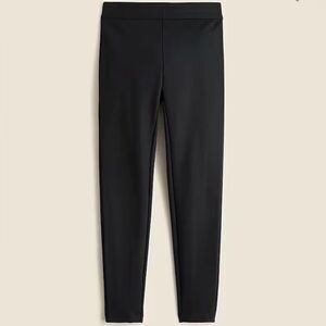 J. Crew Sleek Black Pixie pant in stretch ponte